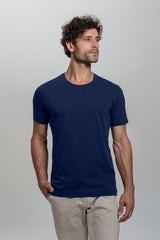 Camiseta Algodão Egípcio Gola C (18%OFF)
