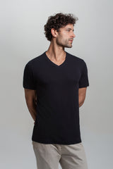 Camiseta Algodão Egípcio Gola V (Cgtffpia)