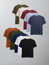 Kit 10 Camisetas Algodão Egípcio C/V - Personalize