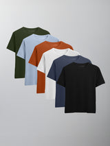 Kit 6 Camisetas Algodão Egípcio C/ V - Personalize