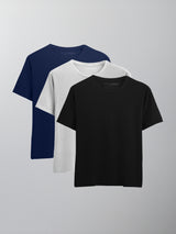 Kit 3 Camisetas Algodão Egípcio C/ V - Personalize