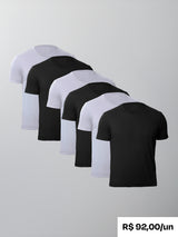 Kit 6 Camisetas Tech Sportee - Personalize