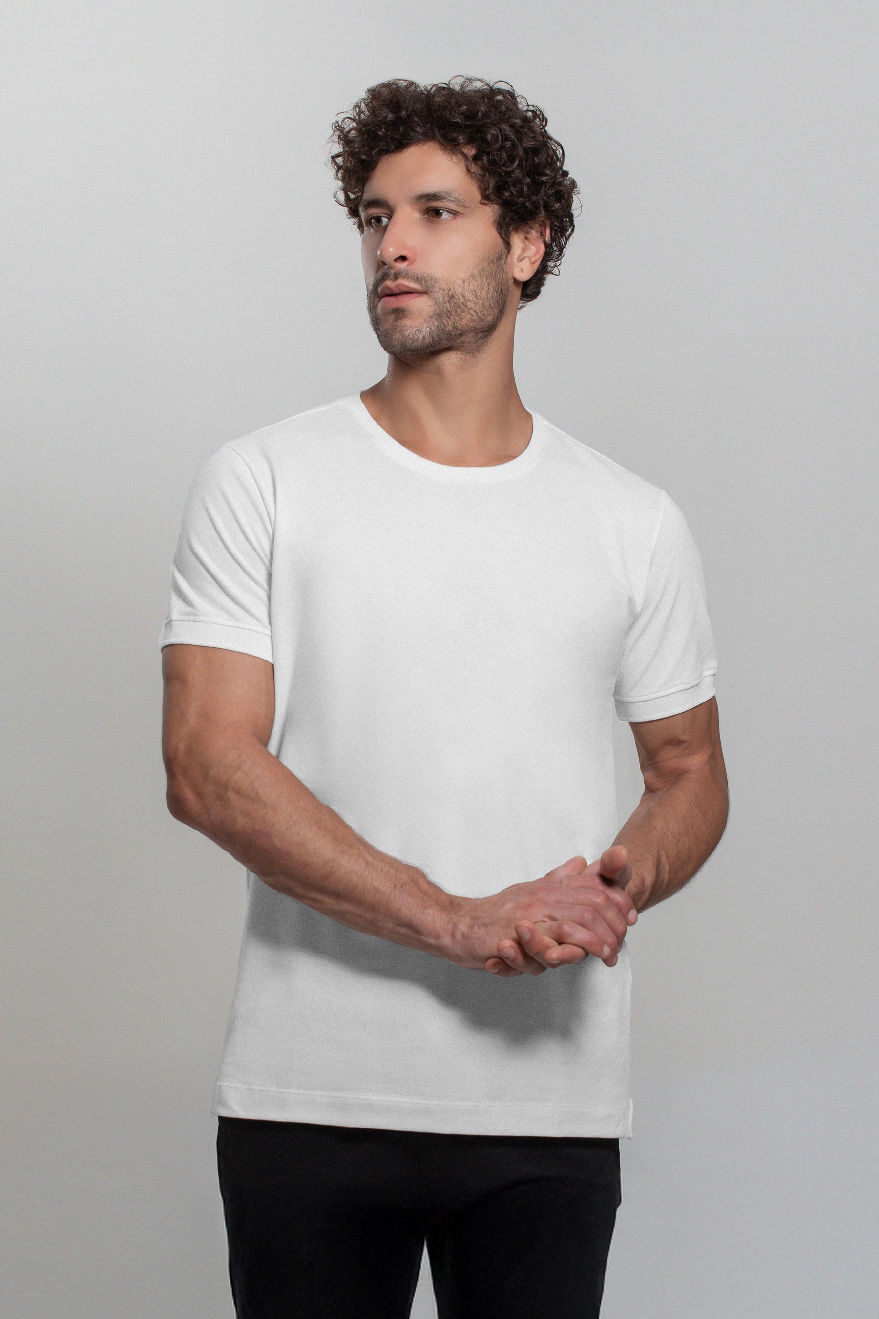 Camiseta Piquet Egípcio Gola C
