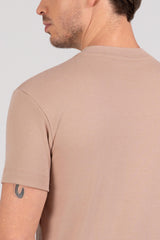 (KIT6) Camiseta Gola Alta Suedine Egípcio