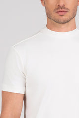 (KIT6) Camiseta Gola Alta Suedine Egípcio