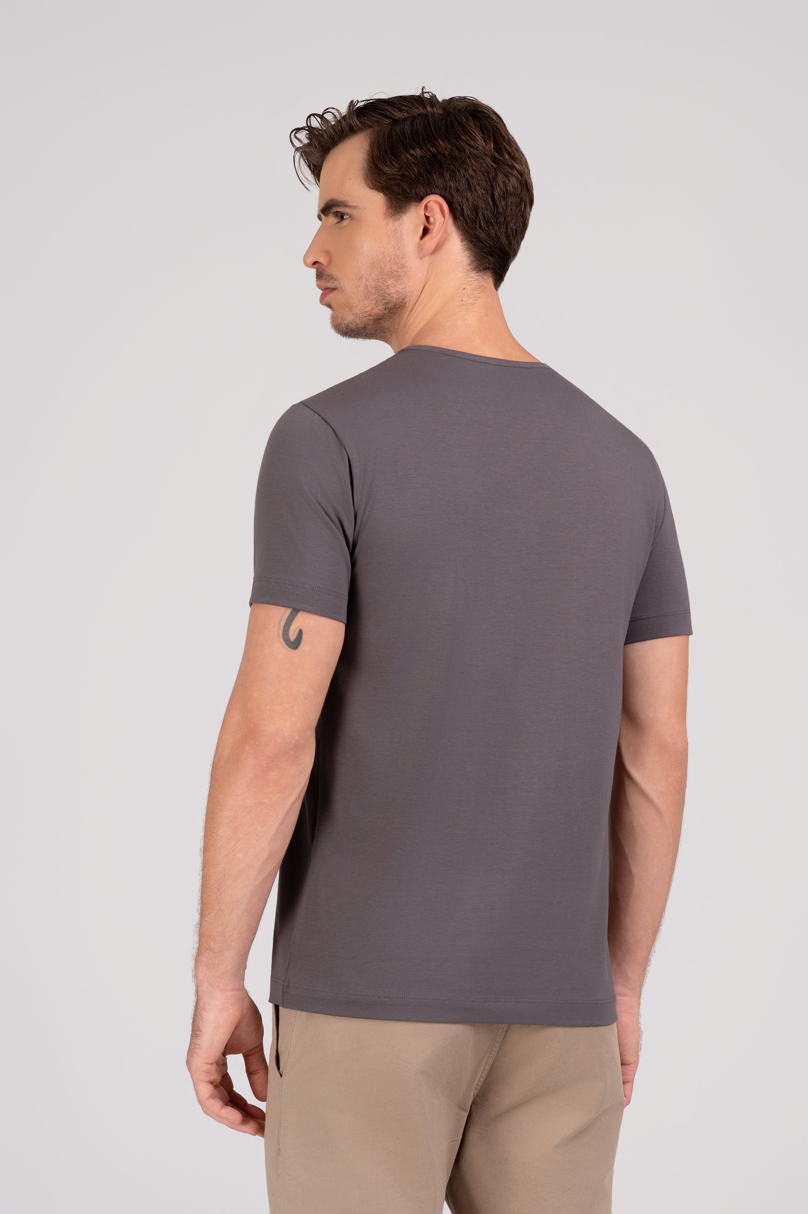 (KIT3) Henley Algodão Pima