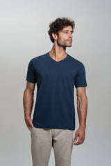 (KIT10) Camiseta Algodão Egípcio Gola V