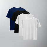 Kit 4 Camiseta Algodão Egípcio