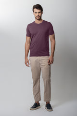 Camiseta Algodão Pima Gola C