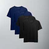 Kit 4 Camiseta Algodão Egípcio