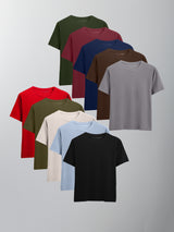 Kit 10 Camisetas Algodão Egípcio C/V - Personalize