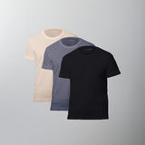 Kit 3 Camisetas Chess Texturizada - Personalize