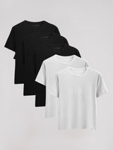 Kit Work 5 Camisetas Algodão Egípcio