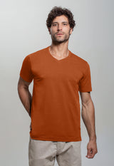 (KIT10) Camiseta Algodão Egípcio Gola V