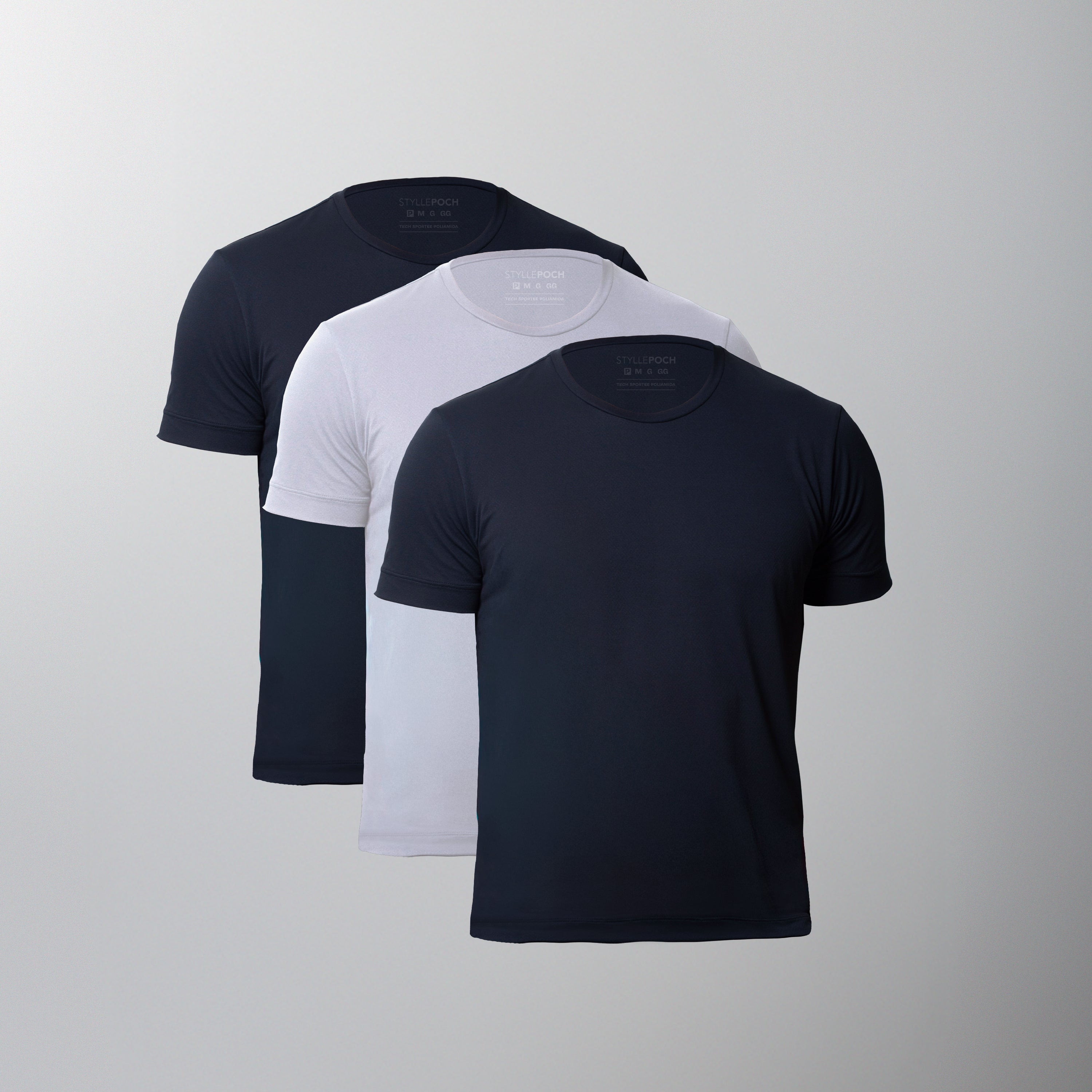 KIT 3 Camisetas Tech Sportee - Personalize