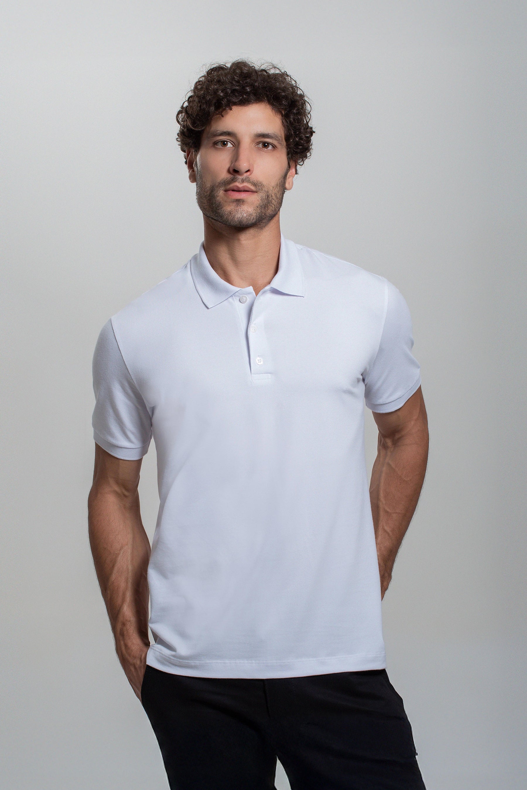 (KIT3) Camisa Polo - Algodão Egípcio