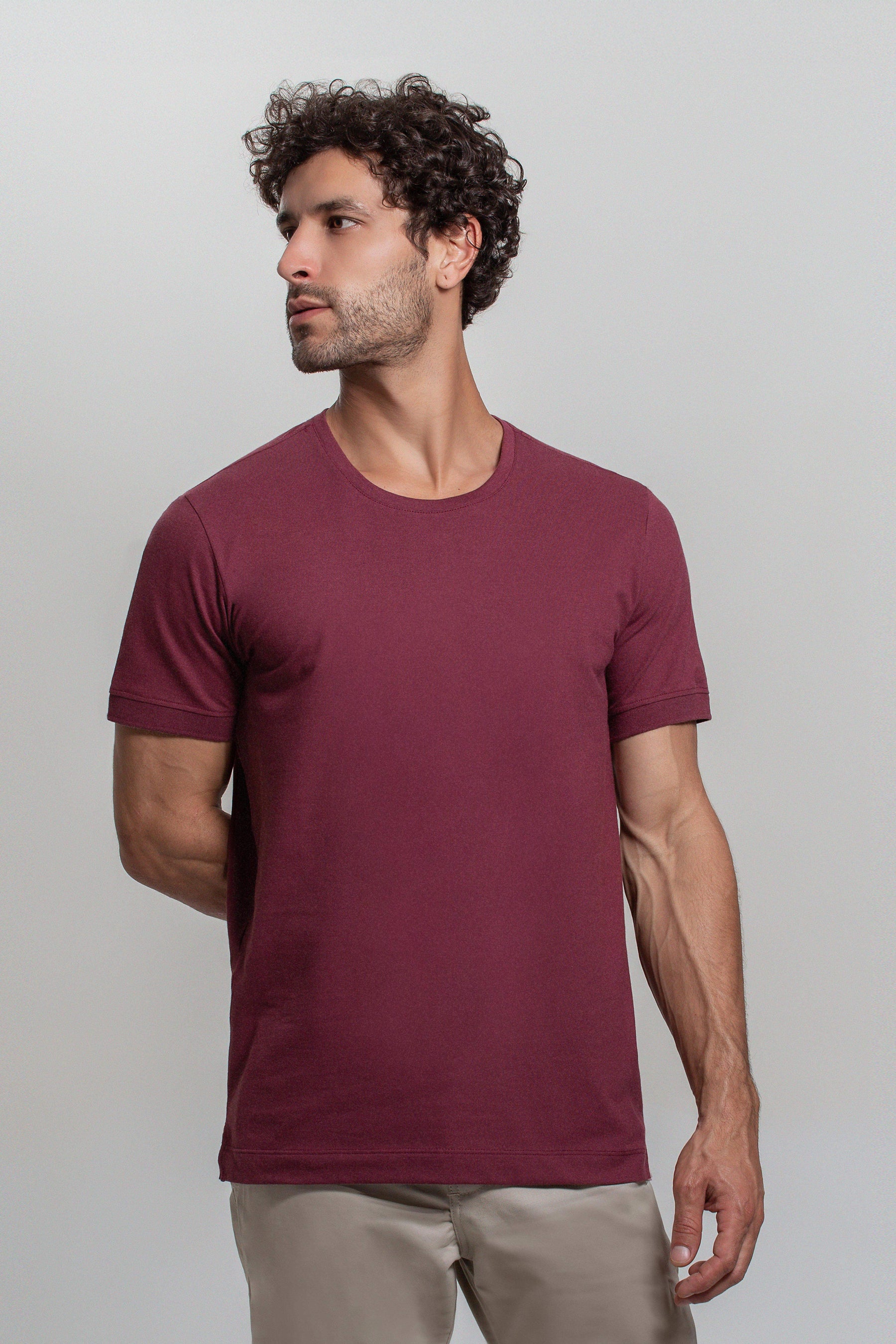 Camiseta Piquet Egípcio Gola C